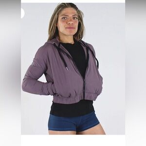 WODBOTTOM | Purple Zip Up Jacket Size XSmall